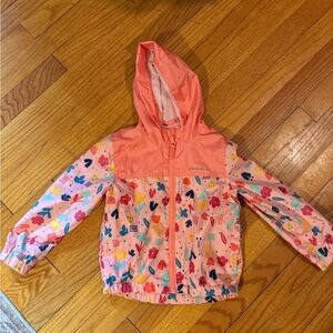 Eddie Bauer Kids' Floral Rain Jacket